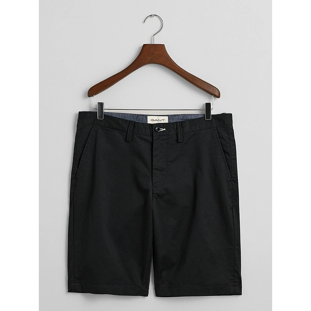 Relaxed Twill Shorts