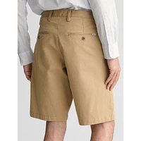 Relaxed Twill Shorts