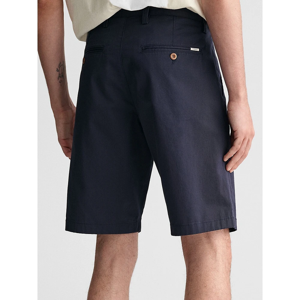 Relaxed Twill Shorts