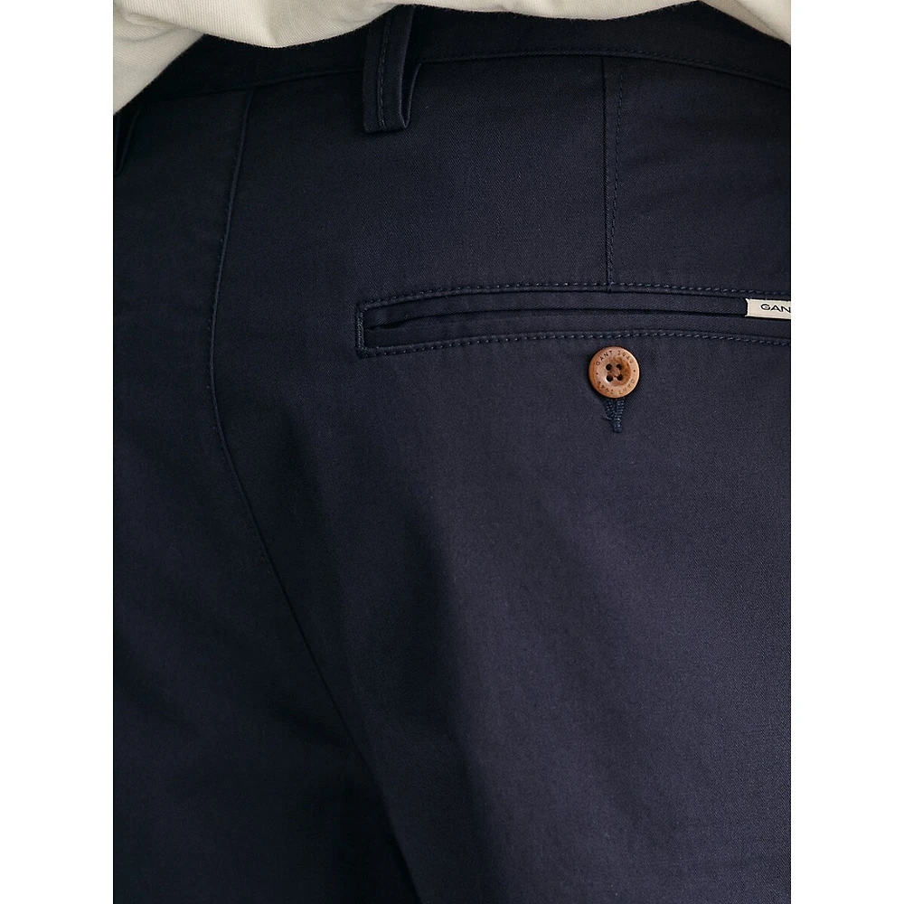 Relaxed Twill Shorts