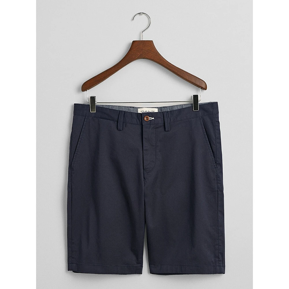 Relaxed Twill Shorts