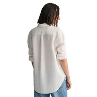 Relaxed-Fit Linen Shirt