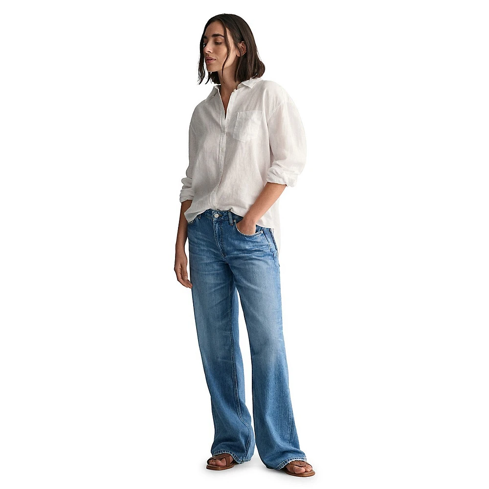 Relaxed-Fit Linen Shirt