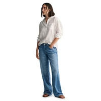 Relaxed-Fit Linen Shirt