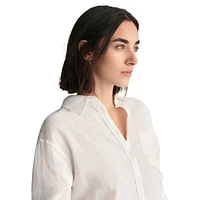 Relaxed-Fit Linen Shirt