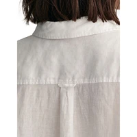 Relaxed-Fit Linen Shirt