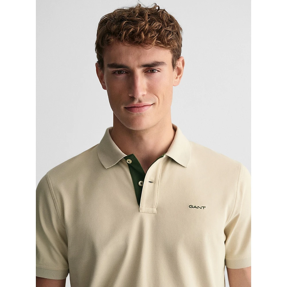 Piqué Knit Rugger Shirt