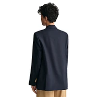 Regular-Fit Double-Breasted Club Blazer