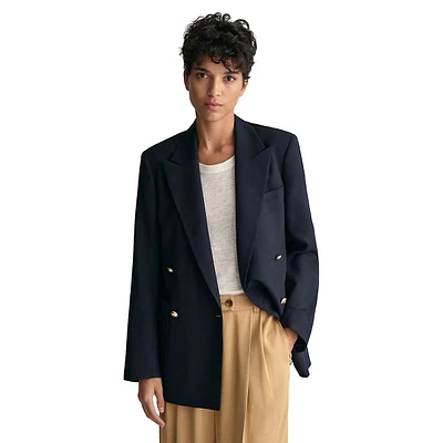 Regular-Fit Double-Breasted Club Blazer