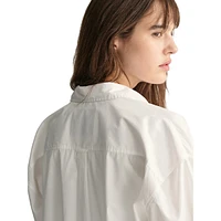 Oversized Poplin Shirt