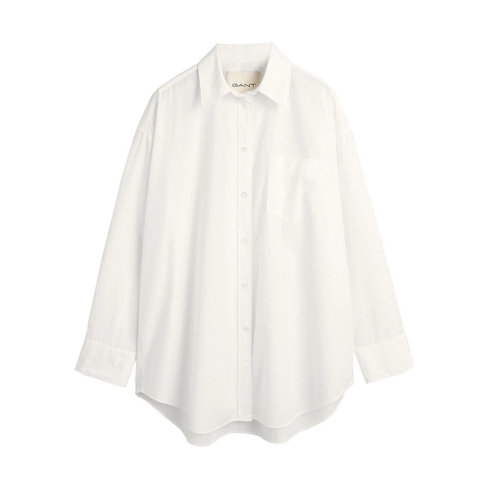 Oversized Poplin Shirt