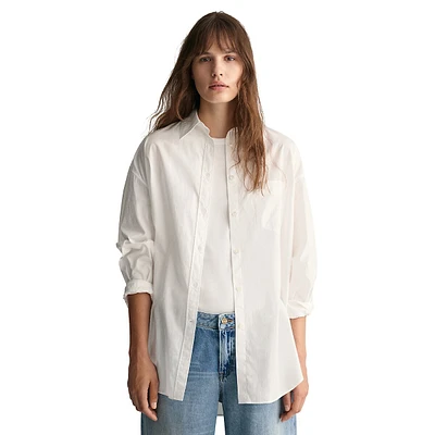 Oversized Poplin Shirt