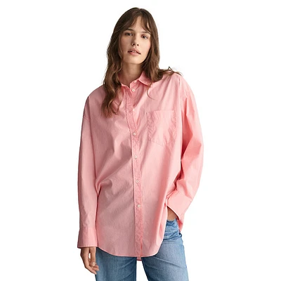 Oversized Poplin Shirt