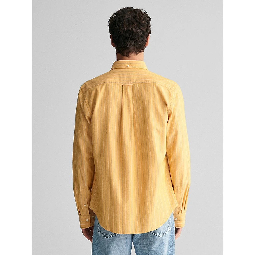 Archive Oxford Stripe Organic Cotton Shirt