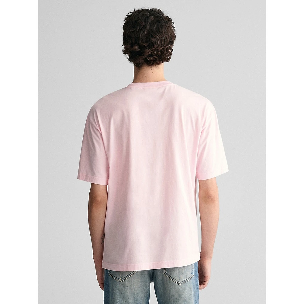 Sun-Faded Washed Graphic T-Shirt