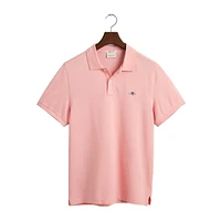 Shield Short-Sleeve Piqué Polo Shirt