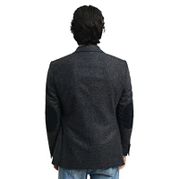 Slim-Fit Donegal Wool-Blend Suit Blazer