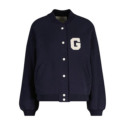 G Badge Jersey Varsity Jacket