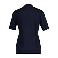 Seamless Short-Sleeve Polo Shirt