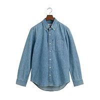 Regular-Fit Denim Shirt