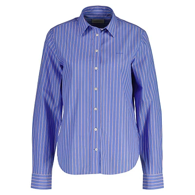 Striped Poplin Shirt