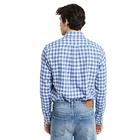 Regular-Fit Flannel Check Shirt