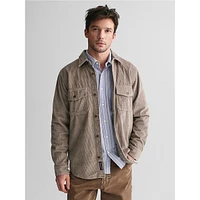 Regular-Fit Corduroy Shacket