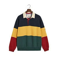 Colourblock Heavy Rugby Shirt