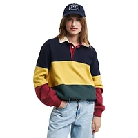 Colourblock Heavy Rugby Shirt