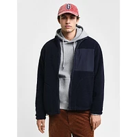 Reversible Full-Zip Fleece Jacket