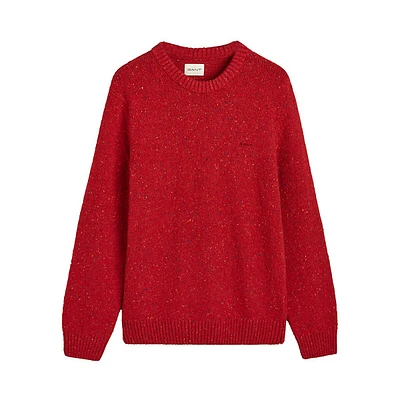 Neps Wool-Blend Crewneck Sweater