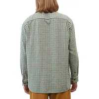 Checks Organic Cotton Relaxed-Fit Twill Shirt