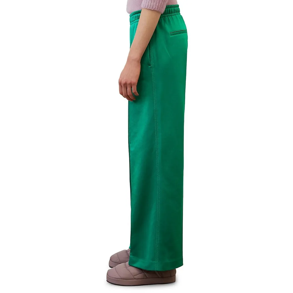 Smart Pull-On Flared Track Pants