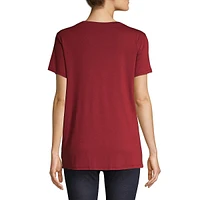 Short-Sleeve Knot Tee