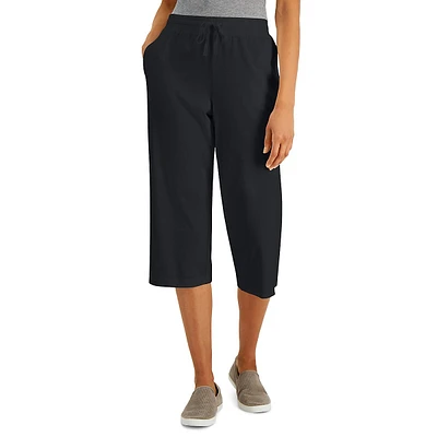 Petite Knit Capris
