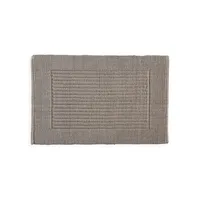 Striped Woven Cotton Bath Mat