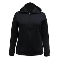 Petite ​Relaxed Fleece Zip-Up Hoodie