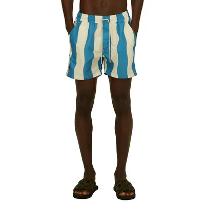 Waver Striped Swim Shorts