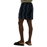 Short en tissu bouclé Galaxy Zig