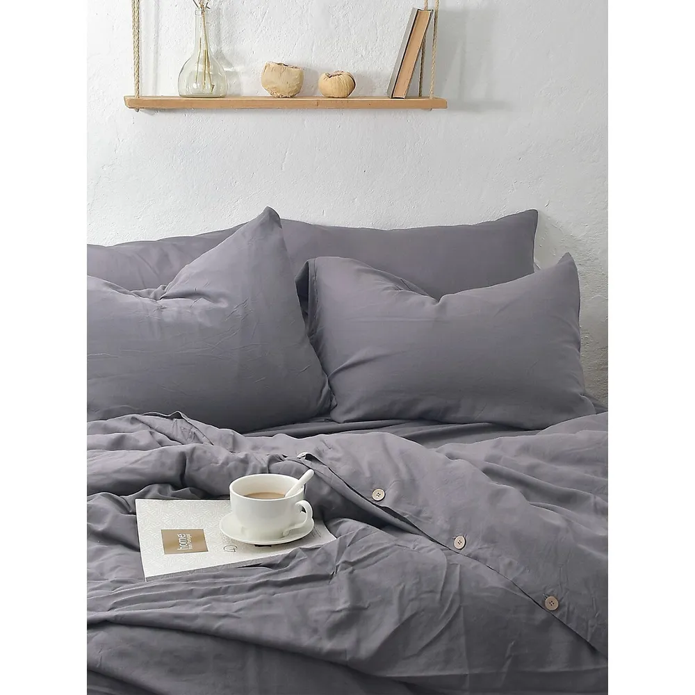 3-Piece Rayon From Bamboo & Linen Sheet Sets