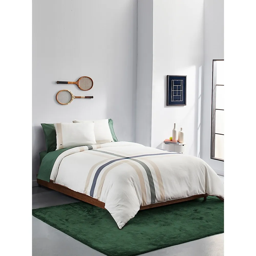 Southfield 176 Thread Count Cotton 3-Piece Duvet Cover Set