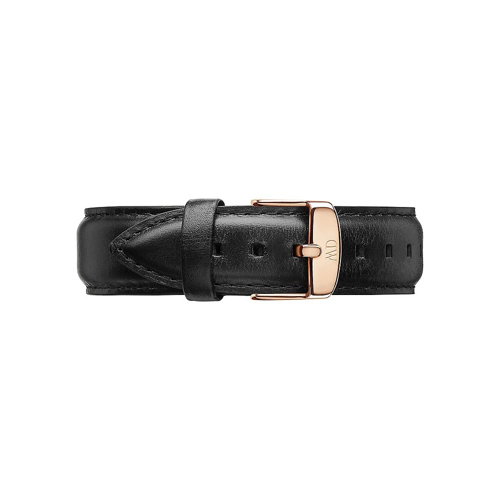 Montre Classic Sheffield avec bracelet en cuir, 40 mm