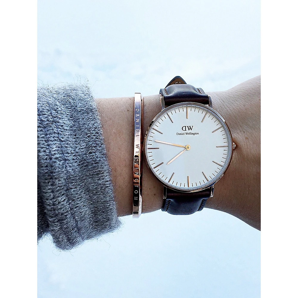 Montre Classic Sheffield avec bracelet en cuir, 40 mm
