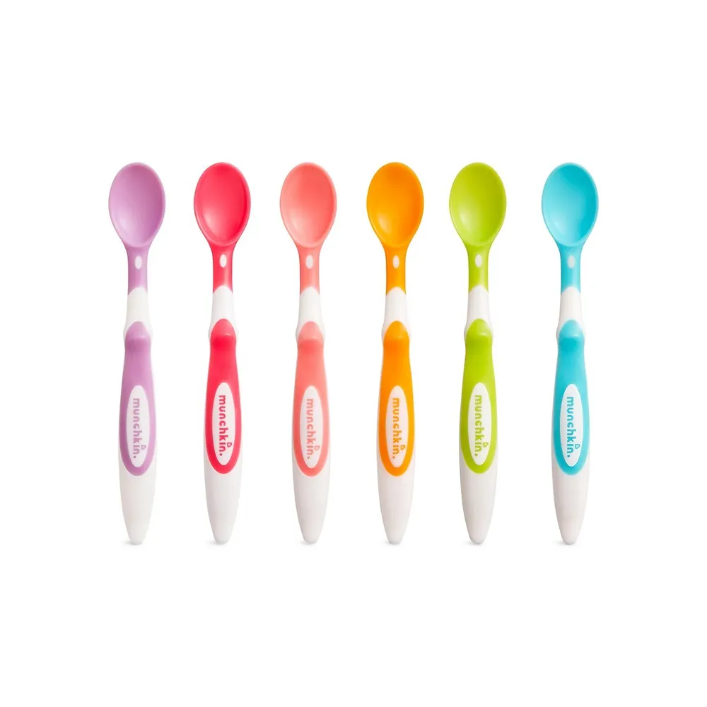 6-Piece Soft-Tip Infant Spoons Set
