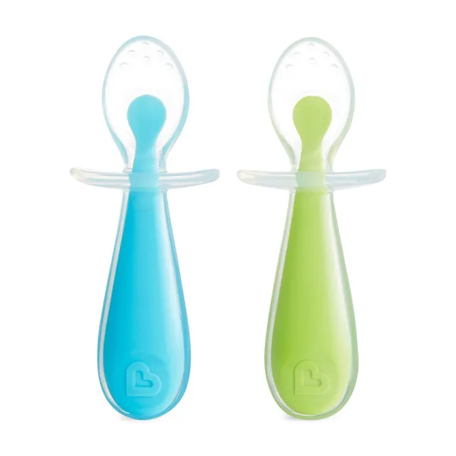 Munchkin Gentle Scoop™ Silicone Training Spoons-2 pack - IUSM SAFETY STORE