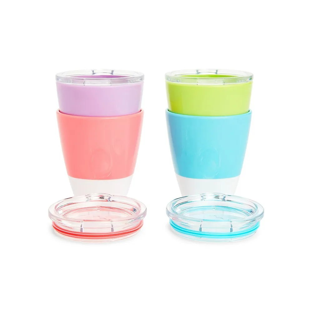 8-Piece Splash Cups With Lids