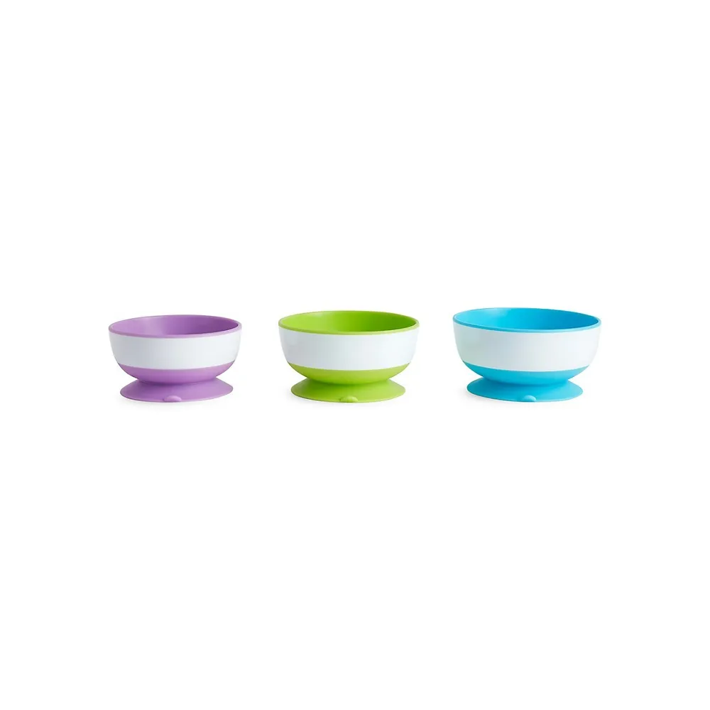 Stay Put 3-Piece Suction Bowls Set