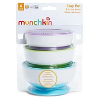 Stay Put 3-Piece Suction Bowls Set