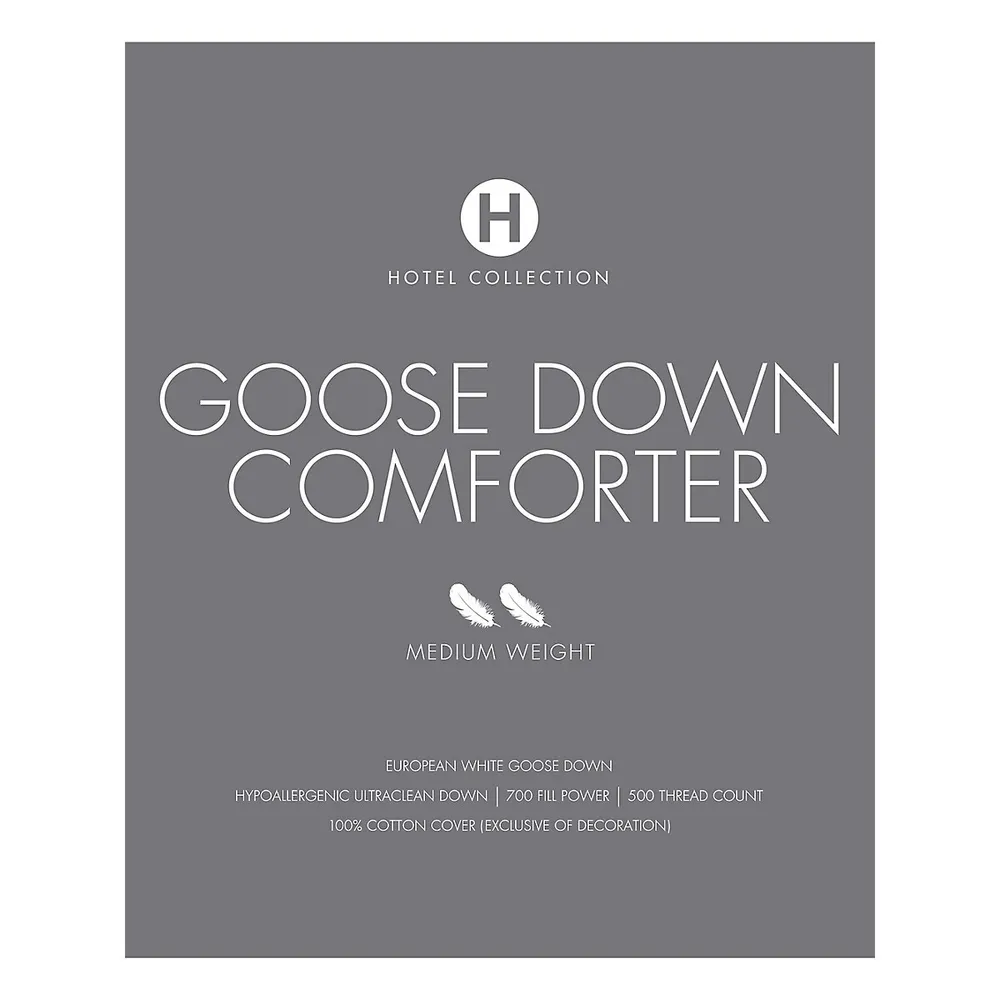 Medium Weight European Goose Down Duvet