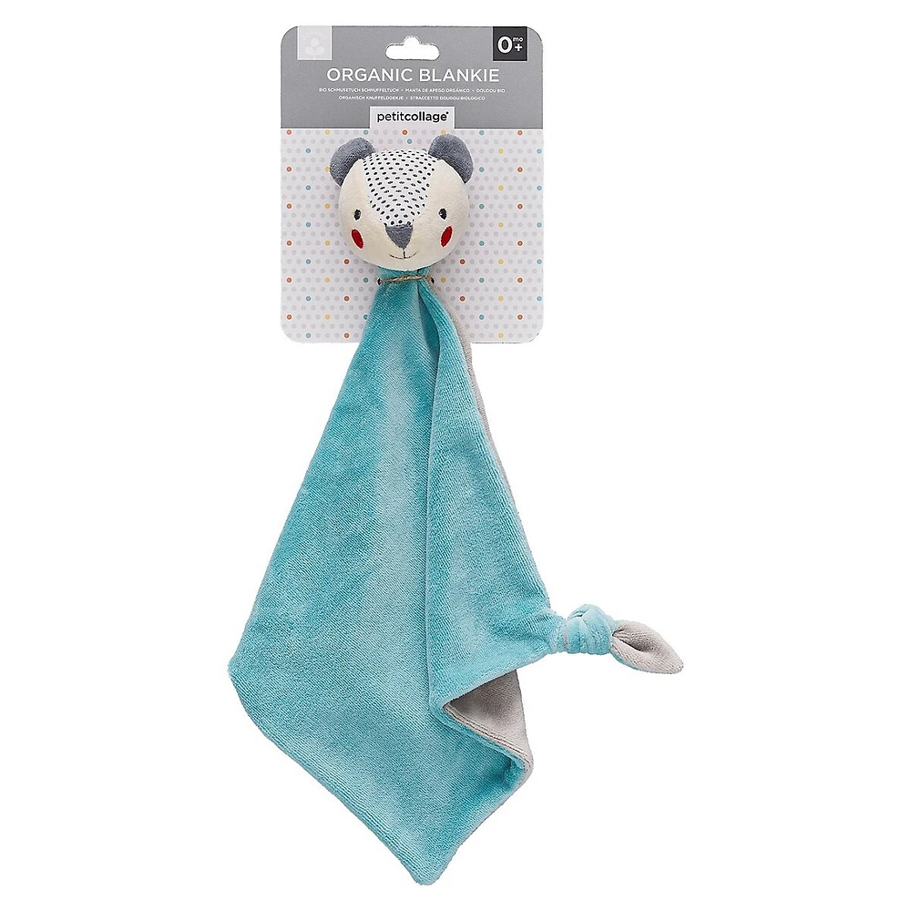 Organic Cotton Blankie - Bear